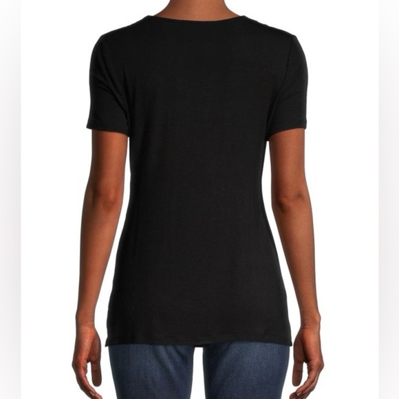 Catherine Malandrino Twist Front Plunge Top Size Medium - Picture 2 of 6